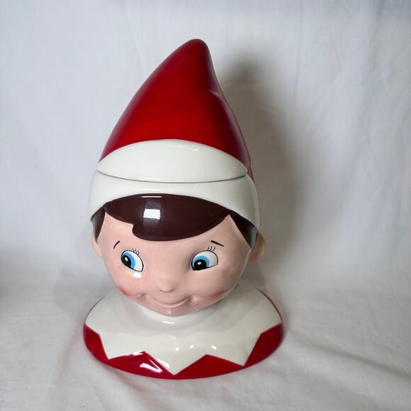 Elf on the Shelf Other - Elf on the shelf At Home Cookie Jar Pixie Blue Eyes Christmas Holiday Limited